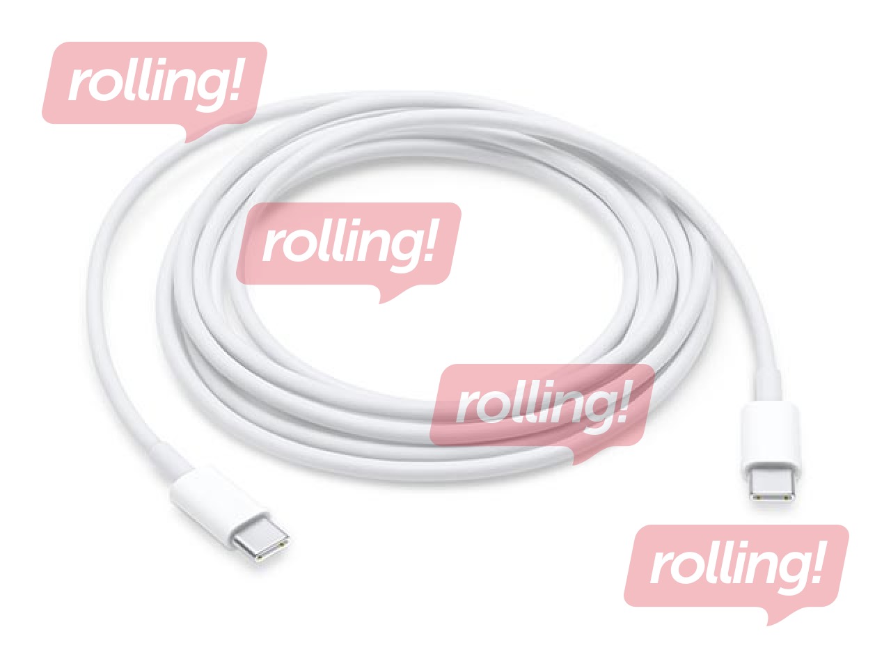 Apple Charge Cable USB-C, USB-C, 1 m, White