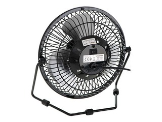 Ventilators galda Mesko MS 7322, 15cm, melns, USB