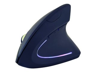 Gembird ergonomic 6-button wireless optical mouse, black