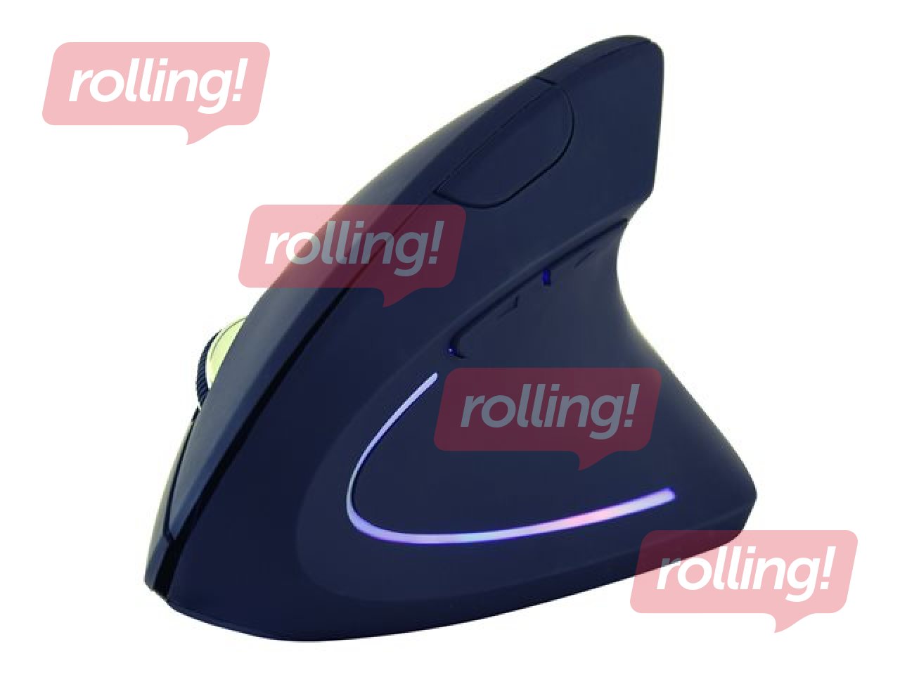 Gembird Эргономичная 6-кнопочная беспроводная оптическая мышь, черный