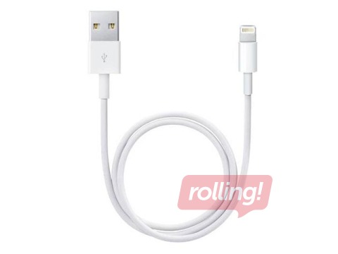 Ühendusjuhe Apple Lightning - USB , 24 pin, 1m, valge