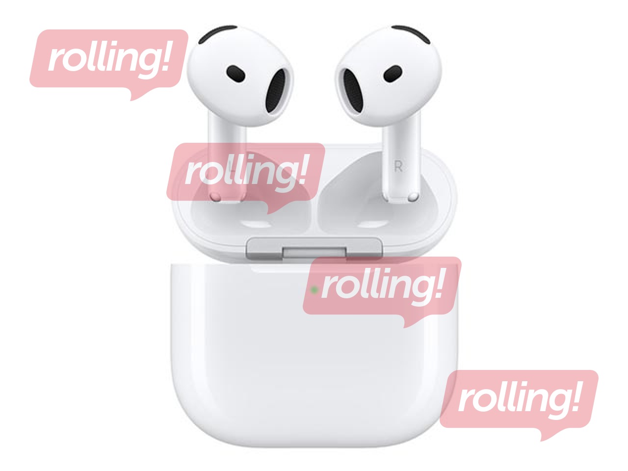 Juhtmevabad kõrvaklapid Apple, AirPods 4, aktiivse mürasummutusega