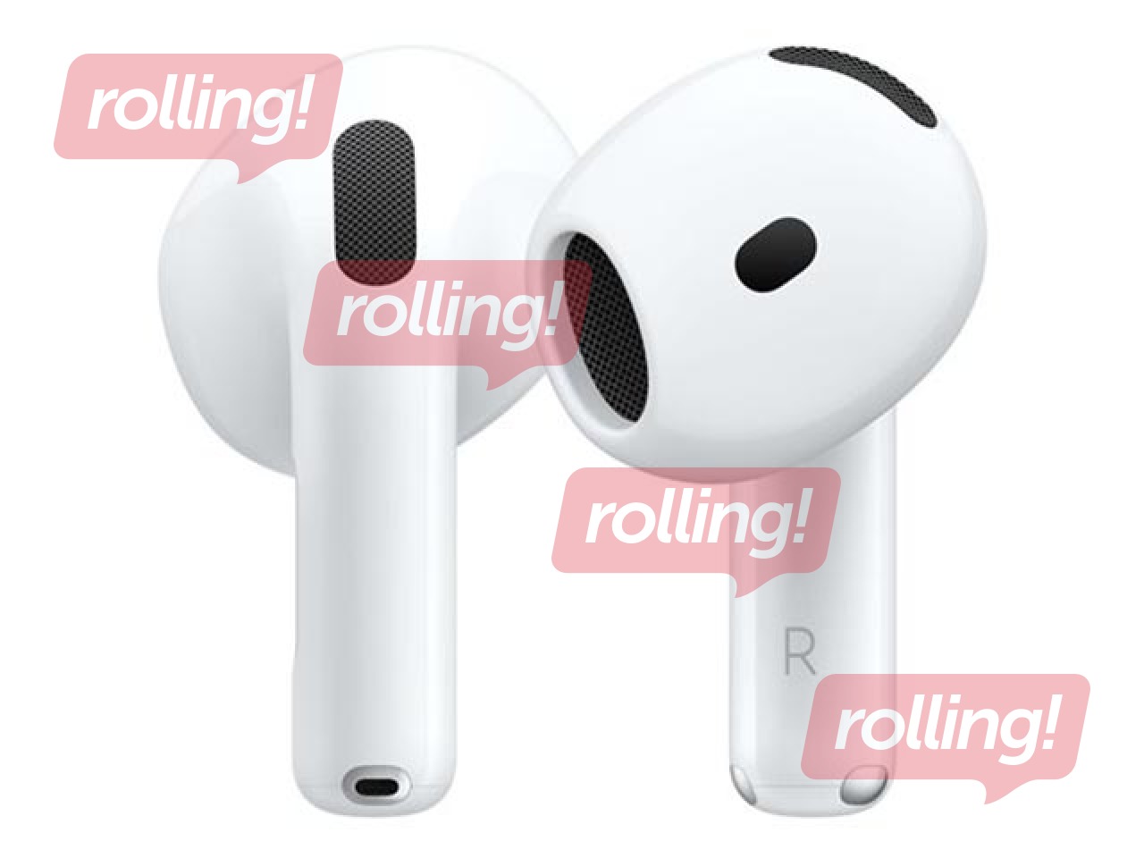 Juhtmevabad kõrvaklapid Apple, AirPods 4, aktiivse mürasummutusega
