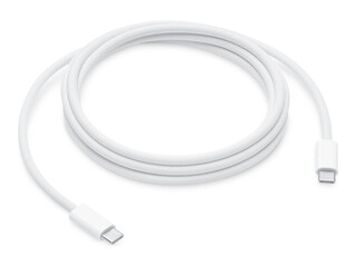 Apple USB cable, USB-C (M) to USB-C (M), USB Power Delivery (240W)