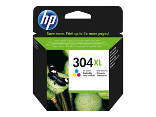 HP 304XL Tri-color Ink Cartridge (300 pgs)