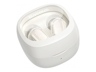 Baseus Bowie WM02 TWS juhtmeta kõrvaklapid, Bluetooth 5.0 (valge)