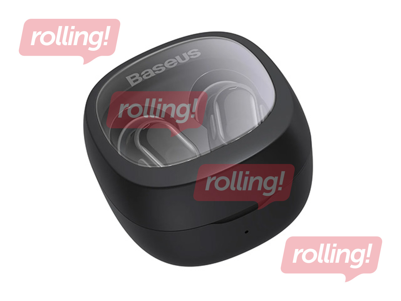 Baseus Bowie WM02 TWS juhtmeta kõrvaklapid, Bluetooth 5.0 (must)