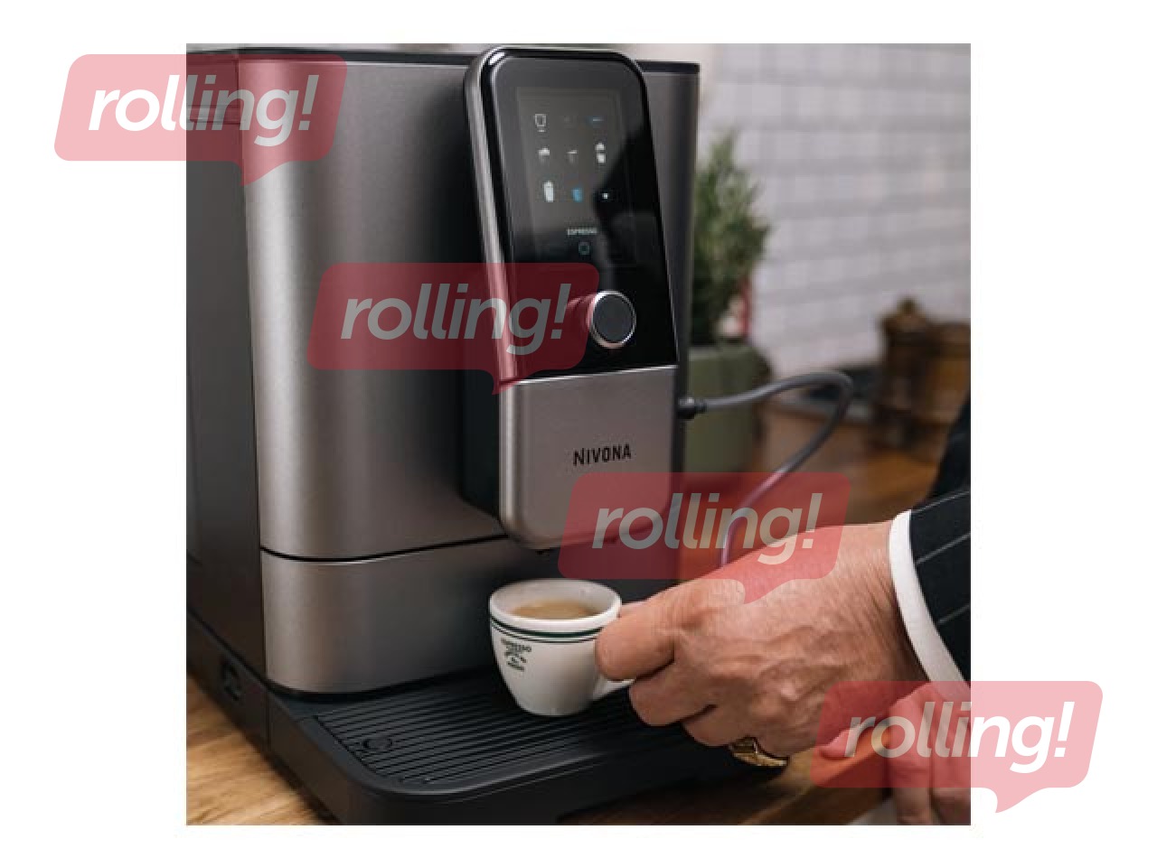 Кофемашина в аренду Nivona NIVO 8103, титановая