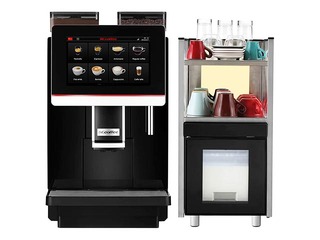 Rendiprofessionaalne kohvimasin Dr. Coffee Coffeebar Plus, must