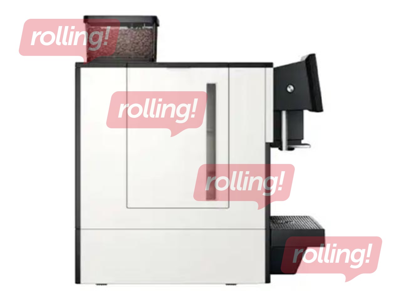 Rental coffee machine WMF 950 S, black with white elements