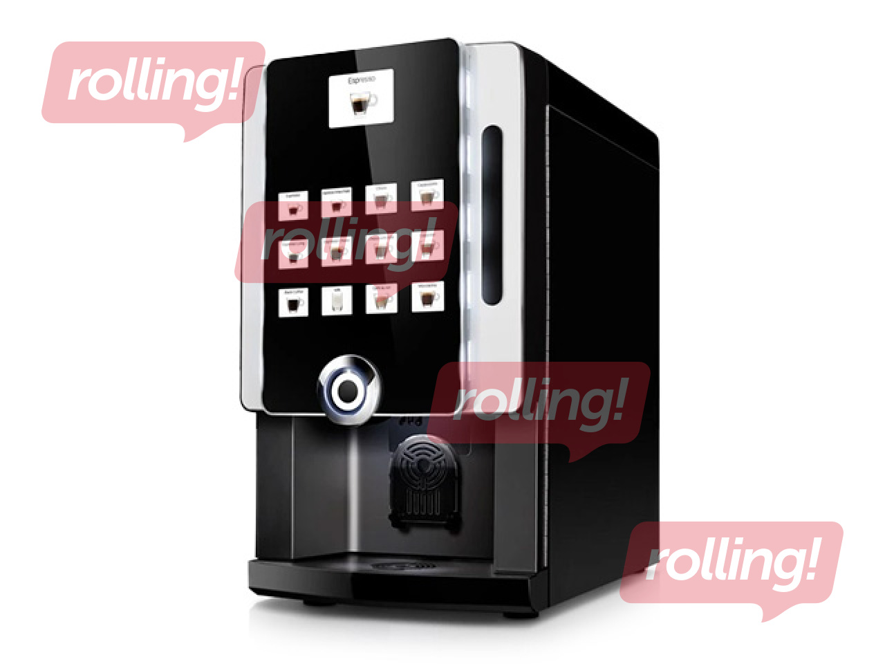 Nomas kafijas automāts Rhea BL eC, E3 R1 EV, melns