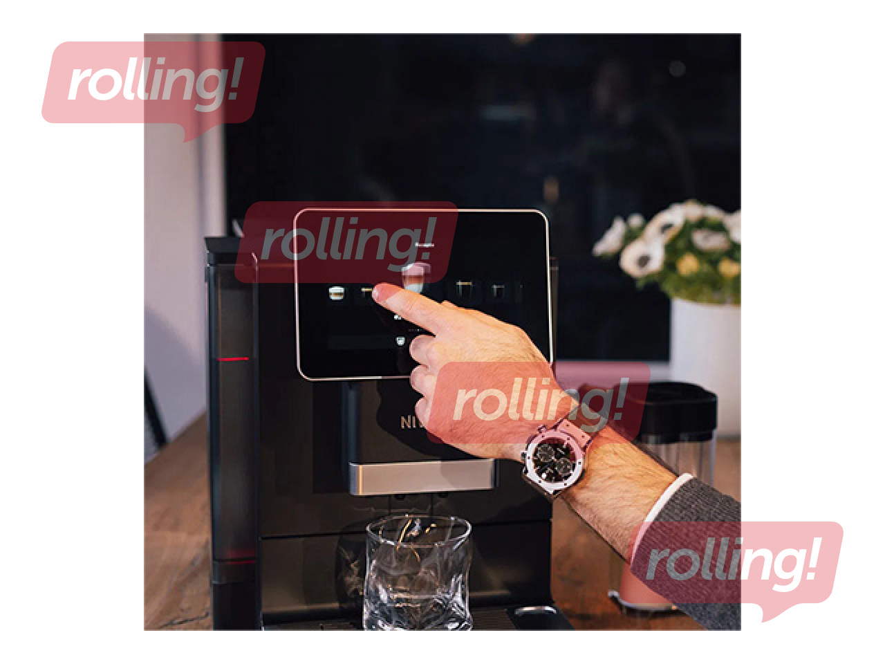 Rent kohvimasin Nivona NIVO 9101, must