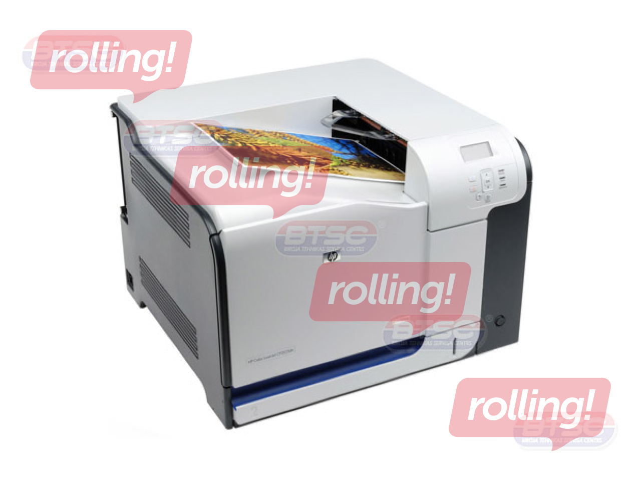 Nomas krāsu lāzerprinteris HP Color Laserjet CP3525dn