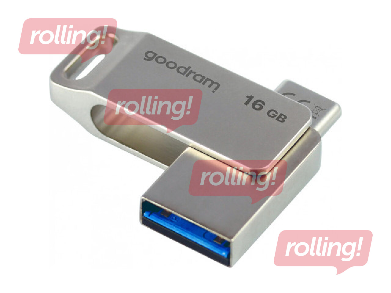 Goodram ODA3 USB 3.2 / USB Type-C 16GB Silver