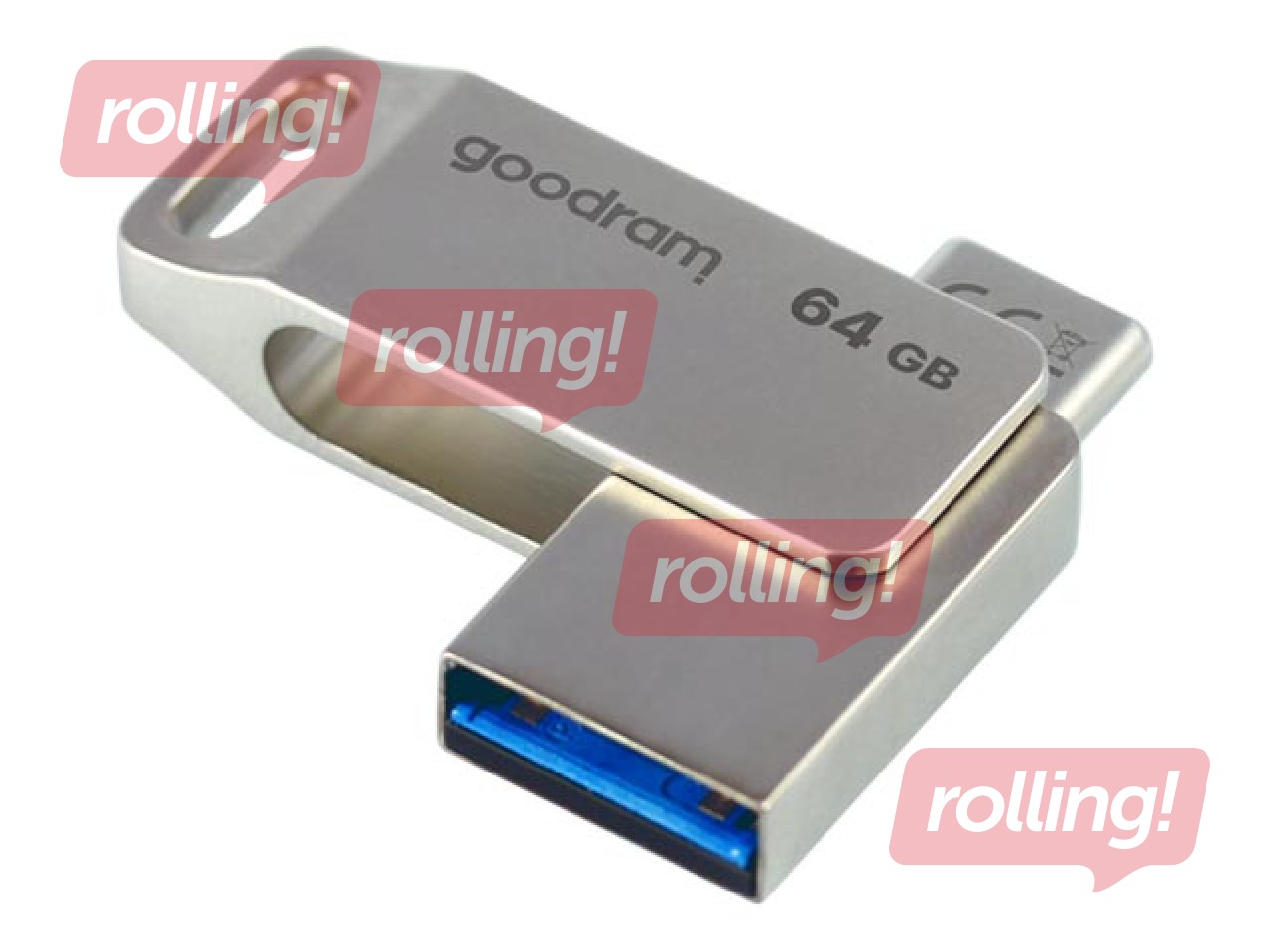 Goodram ODA3 USB 3.2 / USB Type-C 64GB Silver