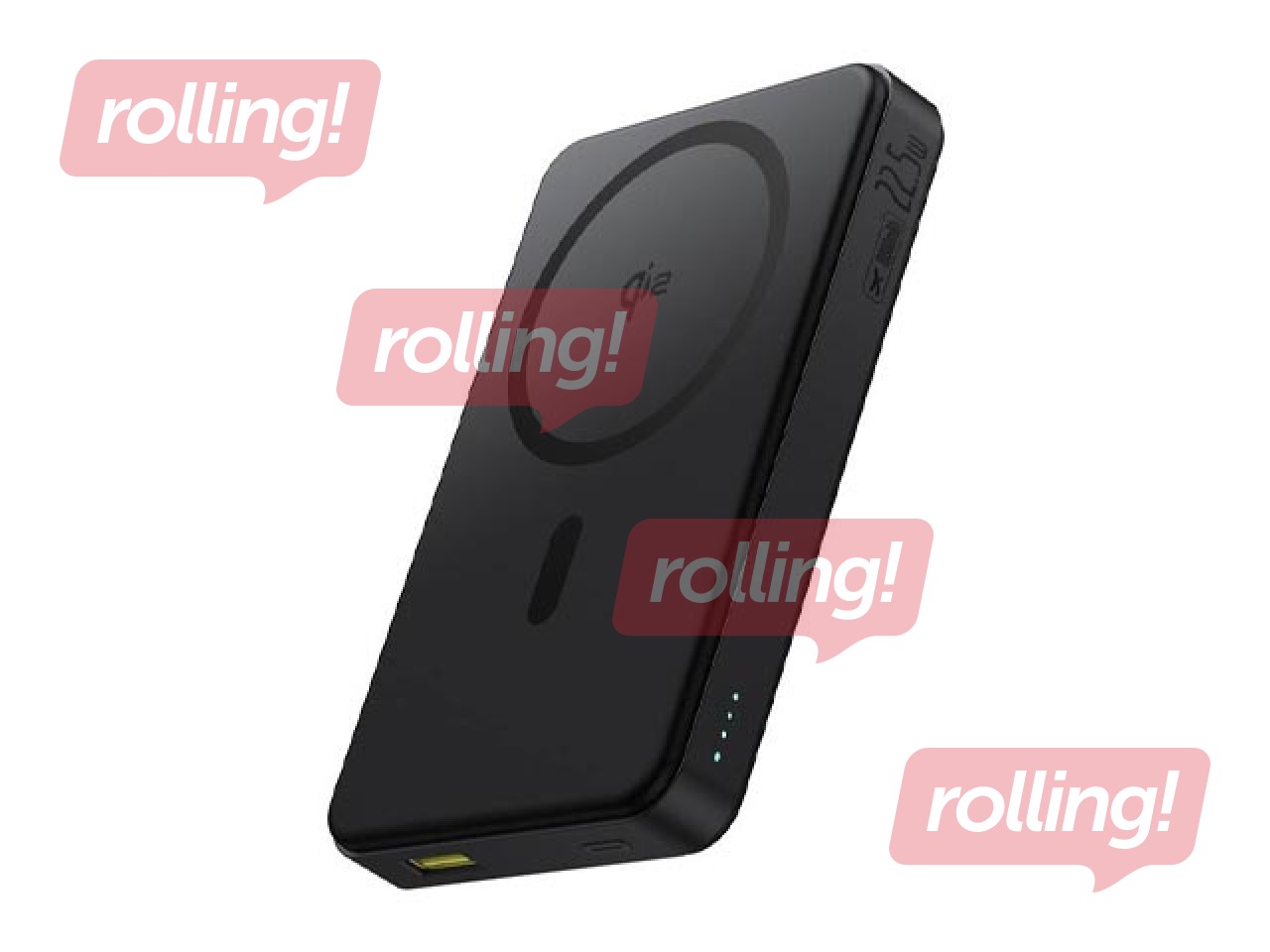 Магнитное зарядное устройство Baseus MagSafe Airpow2, Qi2, 10000mAh, 22.5W, чёрный