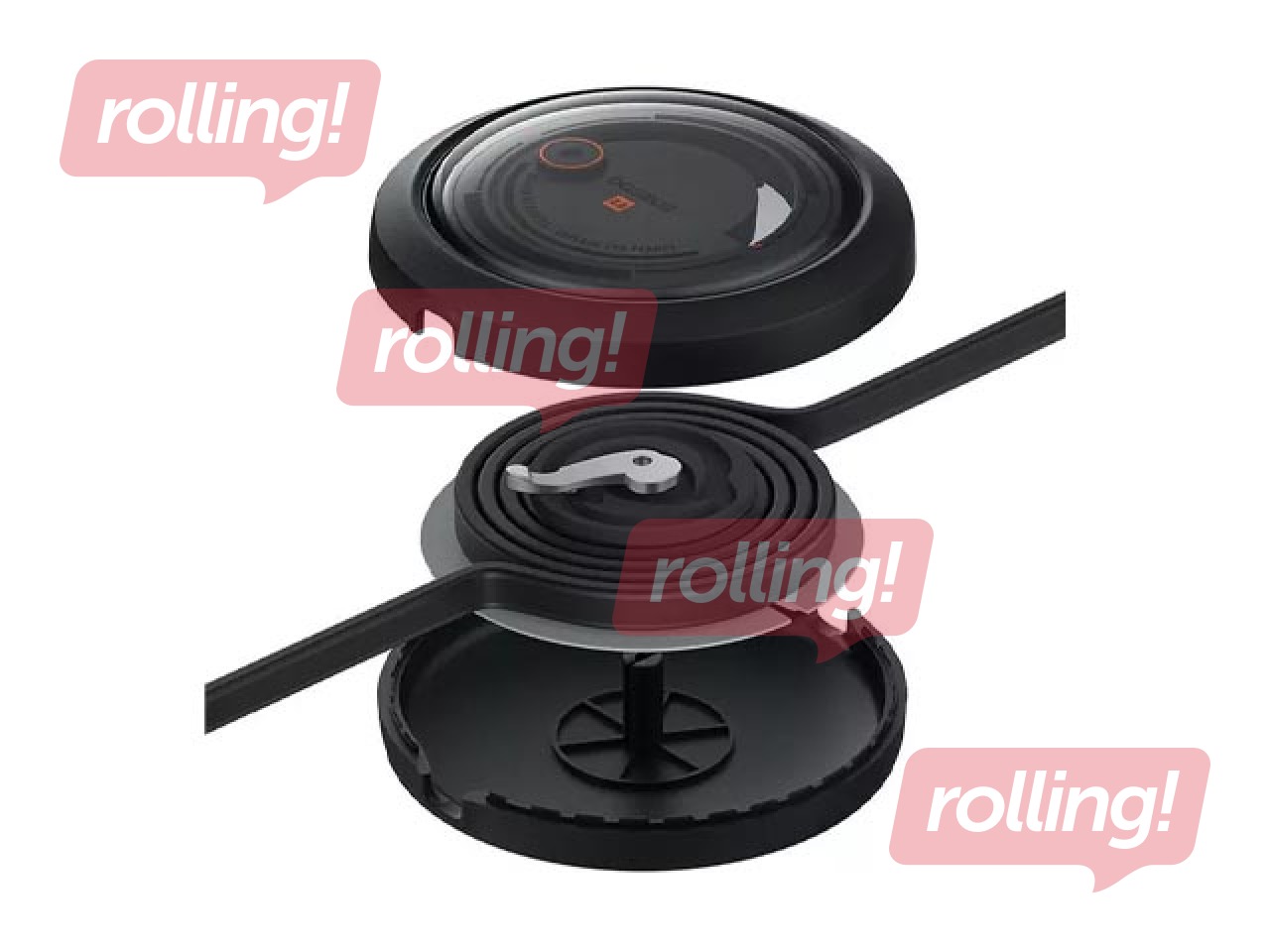 Ühenduskaabel Baseus, Free2Draw USB – Type C/Lightning/Micro USB 100W, 1.1m, must