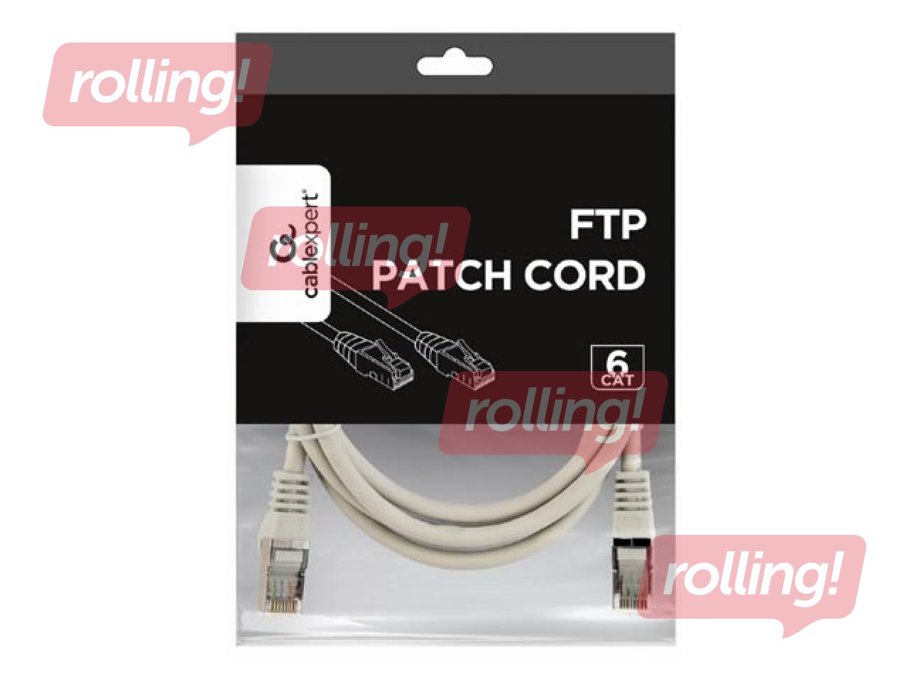 Gembird RJ45 Male - RJ45 Male 15m Grey