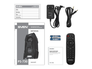 Sven PS-730 must kõlar