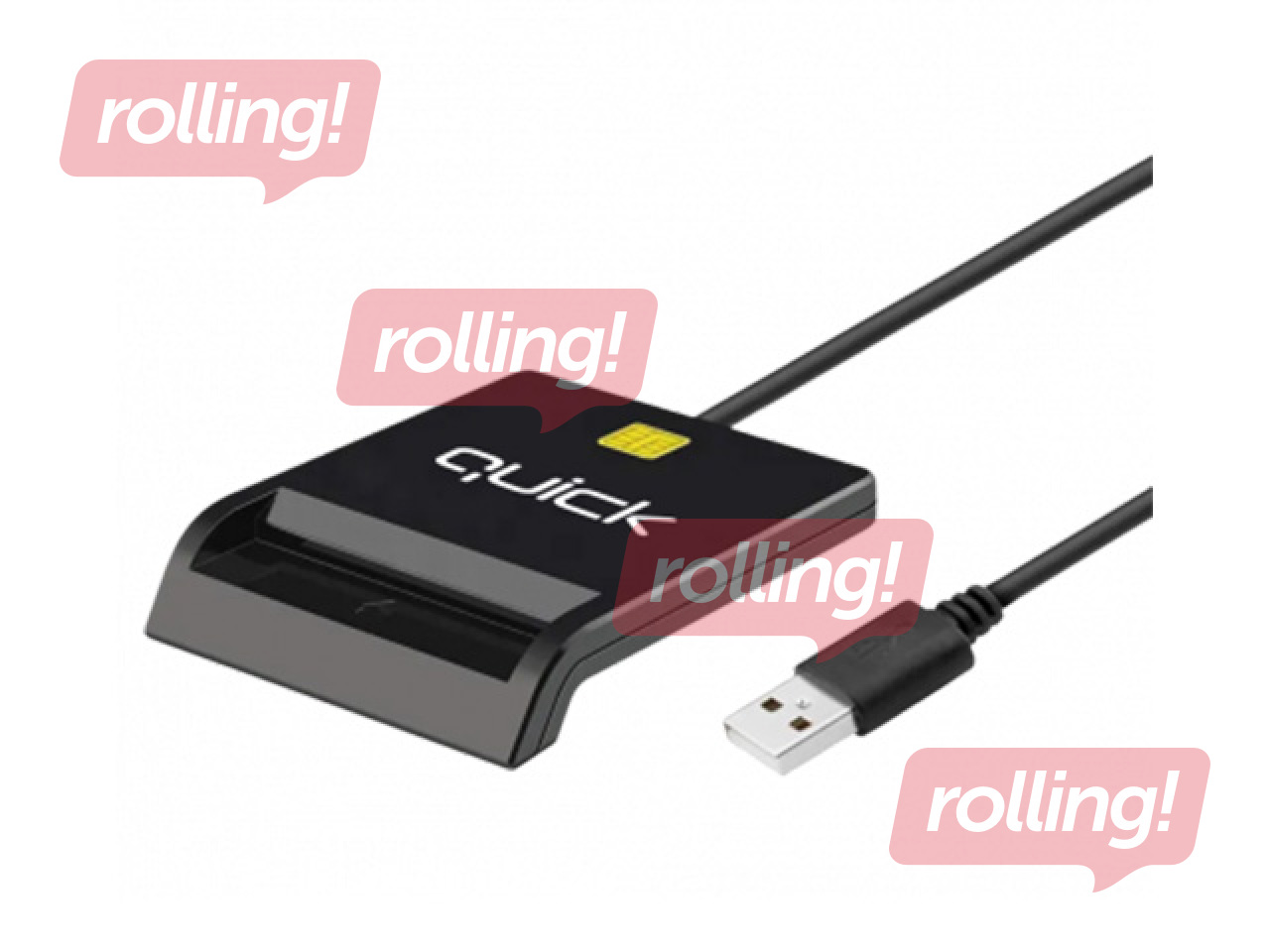 Считыватель смарт-карт Quick QR-510 Smart ID Считыватель карт USB-A Male