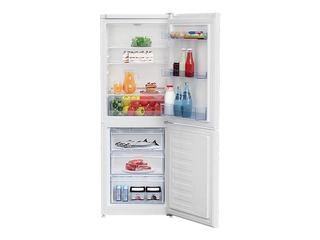Refrigerator Beko with freezer compartment on the bottom, 153 cm, white