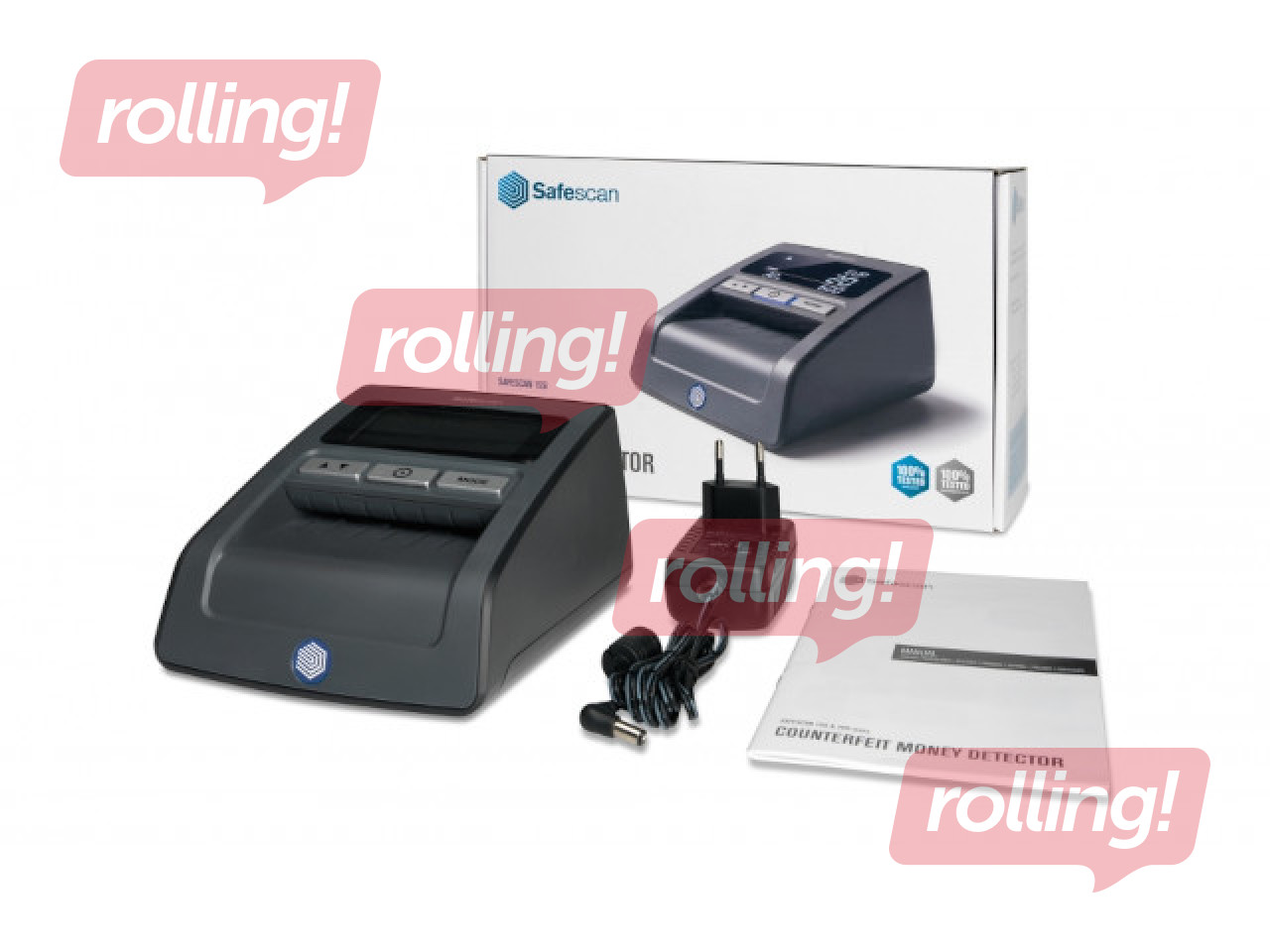Currency detector SAFESCAN 155-S, black