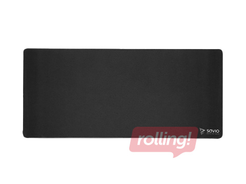 Hiirematt, Savio, Precision Control XXL, must, 1000x500mm