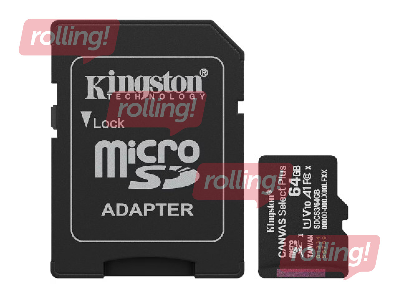 Kingston Canvas Select Plus 64GB MicroSDXC
