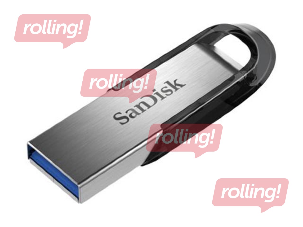 Mälupulk SanDisk 64GB Cruzer Ultra Flair, USB 3.0