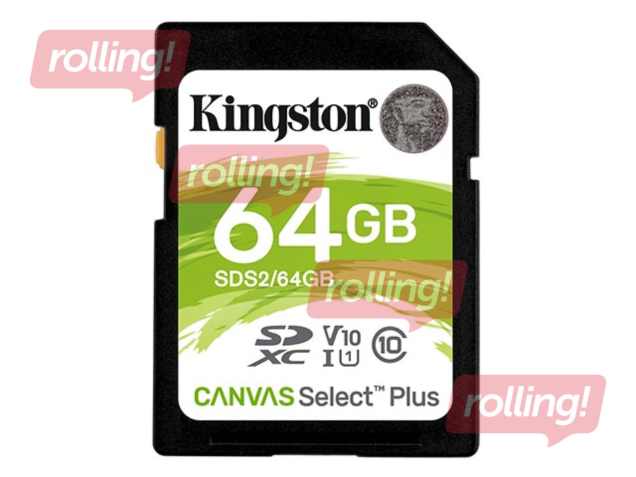 Atmiņas karte Kingston Canvas Select SDHC 64GB