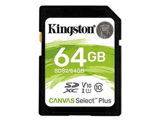 Mälukaart Kingston Canvas Select SDHC 64 GB