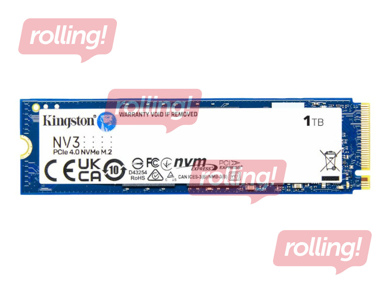 Kingston 1TB NV3 SSD M.2 2280 PCIe 4.0 NVMe