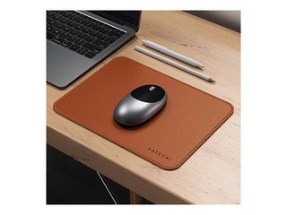 Satechi Eco-Leather hiirematt, pruun