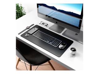 Satechi Eco-Leather Desk Mat, Black
