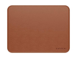 Mousepad Satechi, vegan-leather, brown