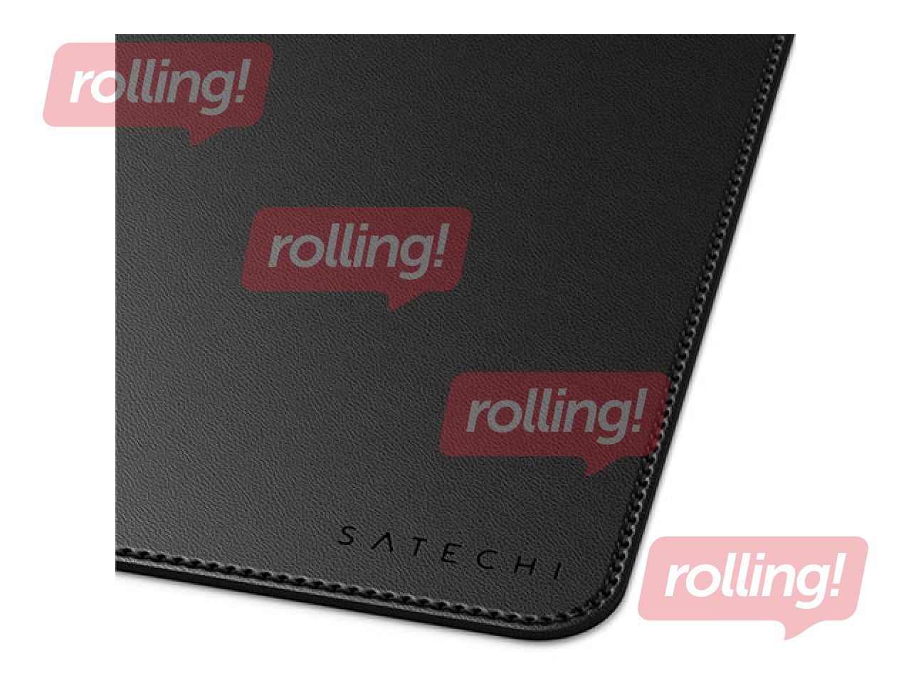 Desk mat from vegan leather Satechi, black, 1 pcs.