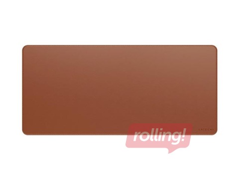 Desk Mat Satechi, vegan-leather, brown