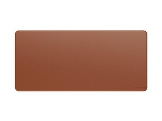Desk Mat Satechi, vegan-leather, brown