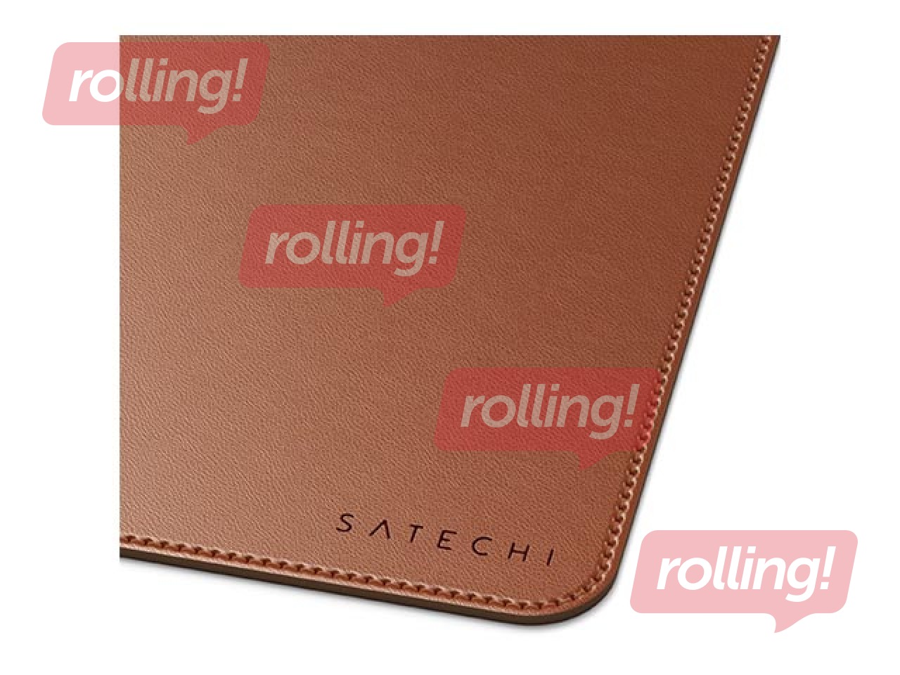 Настольный коврик Satechi, эко-кожа, коричневый