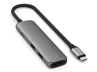Adapter, Satechi, Multiport, USB-C, Space Grey
