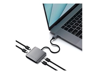 Satechi Aluminum 4 Port USB-C Hub