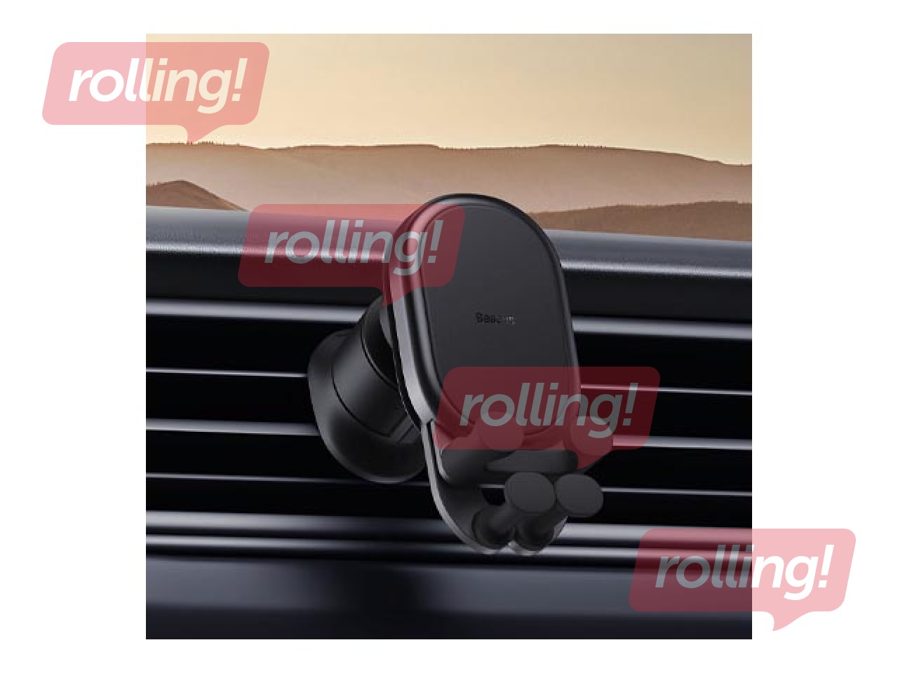 Car phone holder Baseus, Stable Series, black