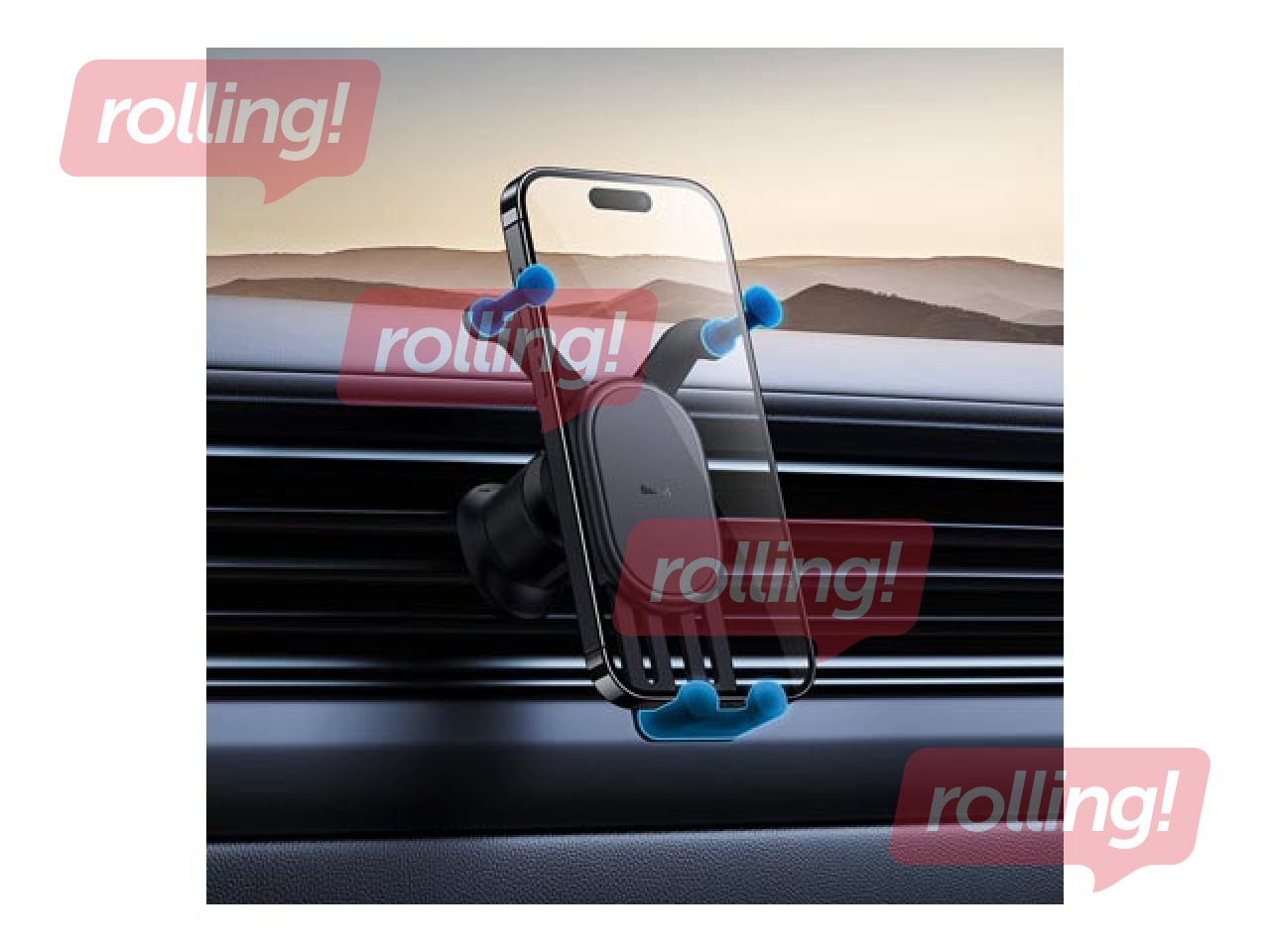 Car phone holder Baseus, Stable Series, black