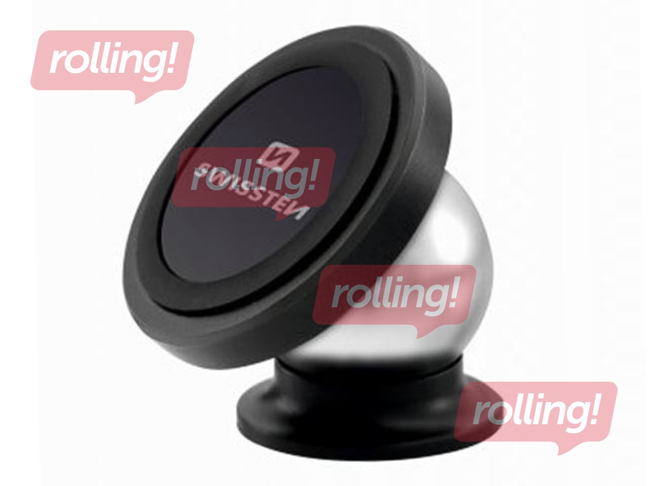 Swissten S-Grip M2 Universāls Auto Stiprinājums Panelim Ar Magnētu, Melns