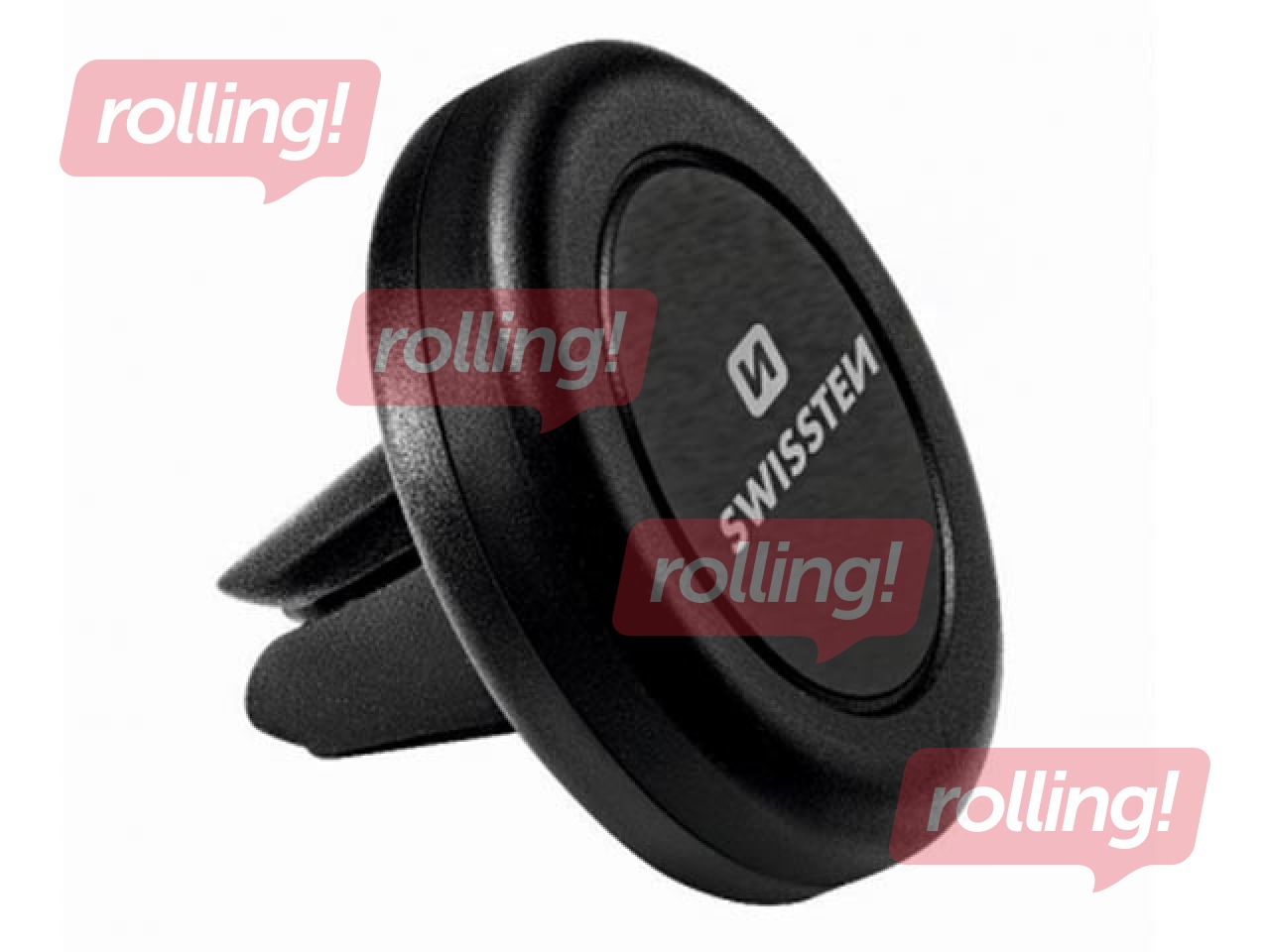 Swissten S-Grip M4 universaalne auto õhuventilaator seadmetele, must