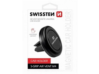 Swissten S-Grip M4 universaalne auto õhuventilaator seadmetele, must