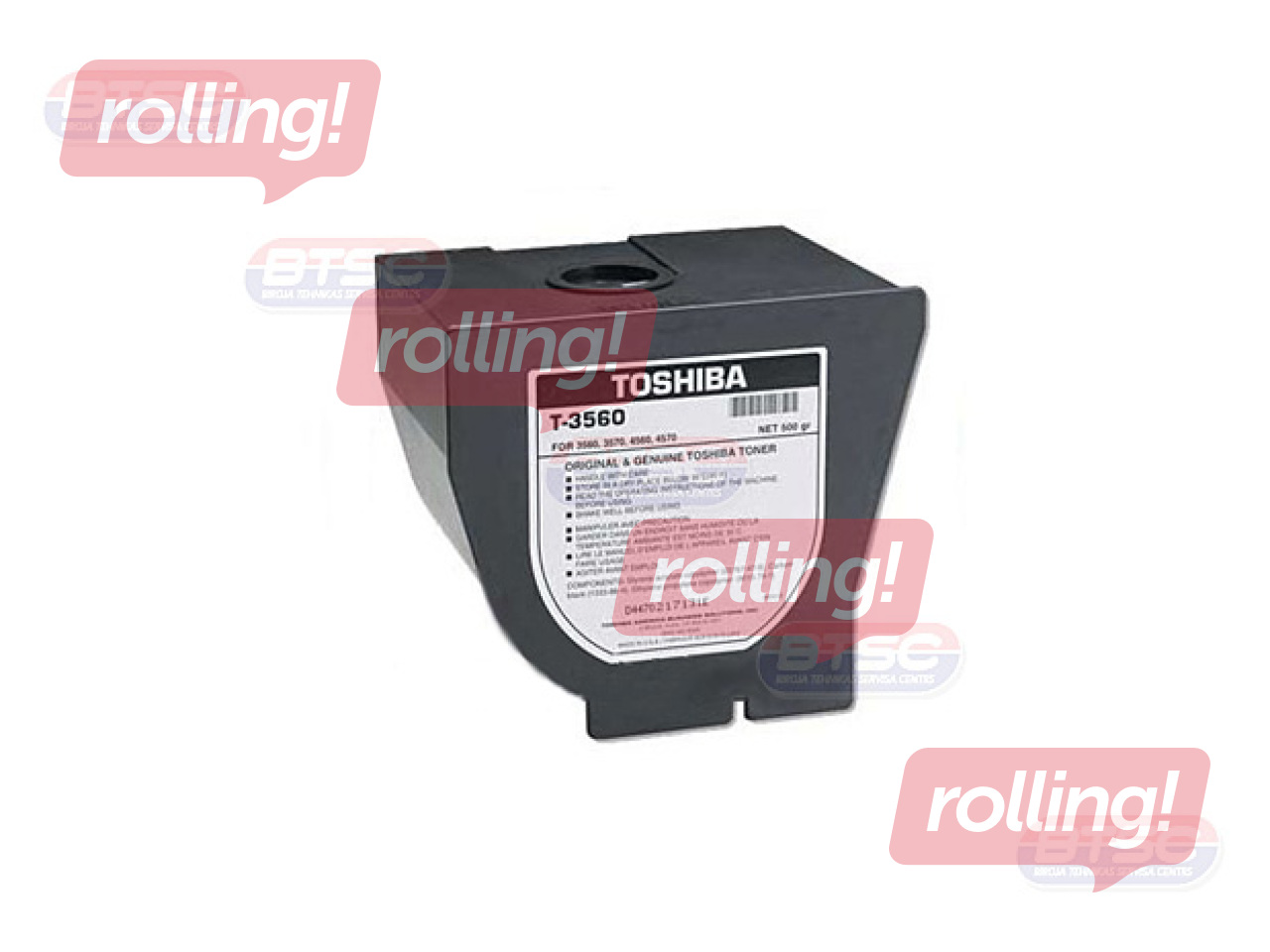 Toonerkassett Toshiba T-3560E, must, (13000 lk)