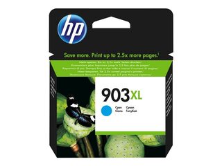 HP 903XL High Yield Cyan Original Ink Cartridge (825 pgs)