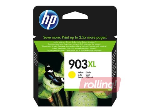 HP 903XL High Yield Yellow Original Ink Cartridge (825 pgs)