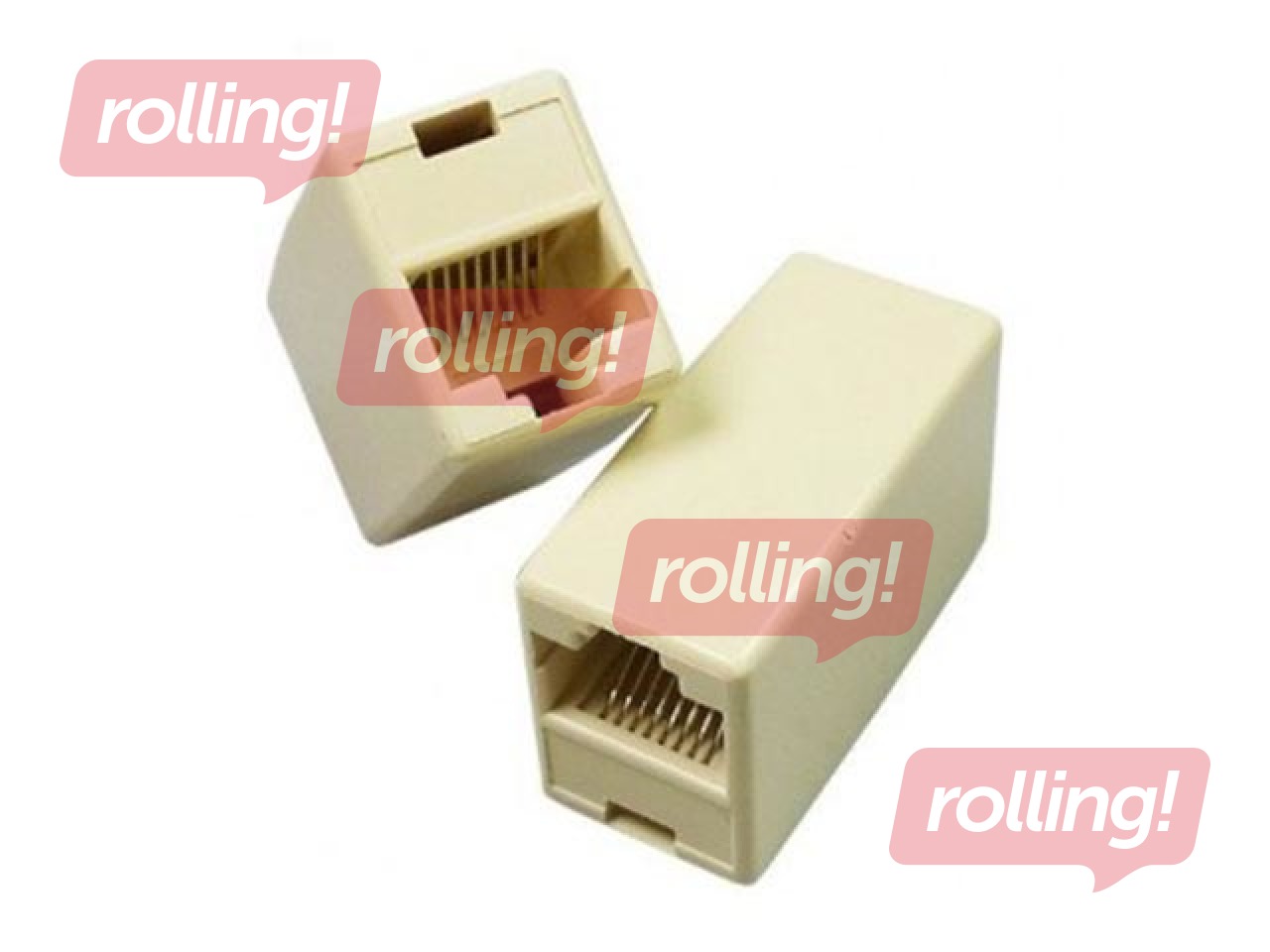 Gembird TA-350 - Network coupler - RJ-45 (F) - RJ-45 (F) Cat6